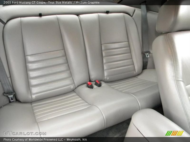 True Blue Metallic / Medium Graphite 2003 Ford Mustang GT Coupe