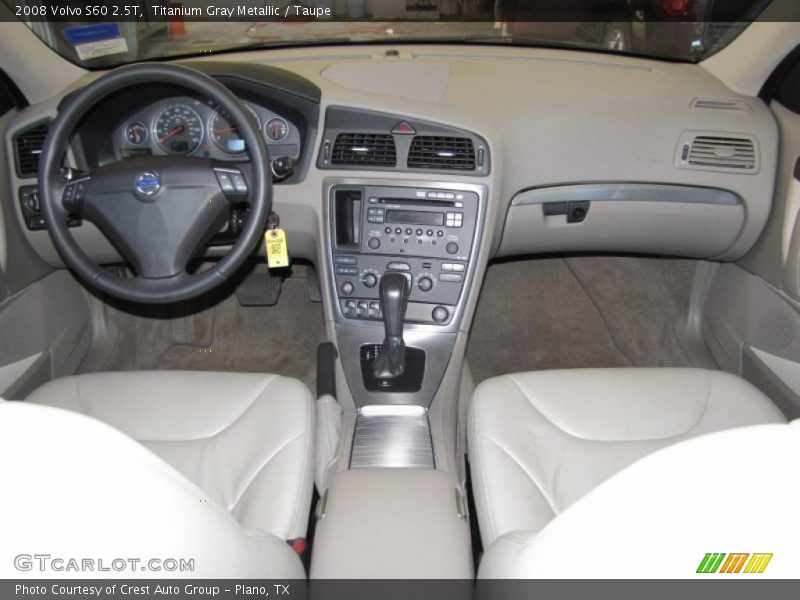 Titanium Gray Metallic / Taupe 2008 Volvo S60 2.5T