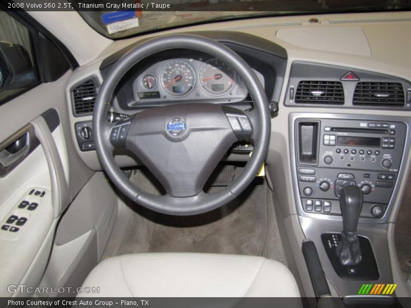 Titanium Gray Metallic / Taupe 2008 Volvo S60 2.5T