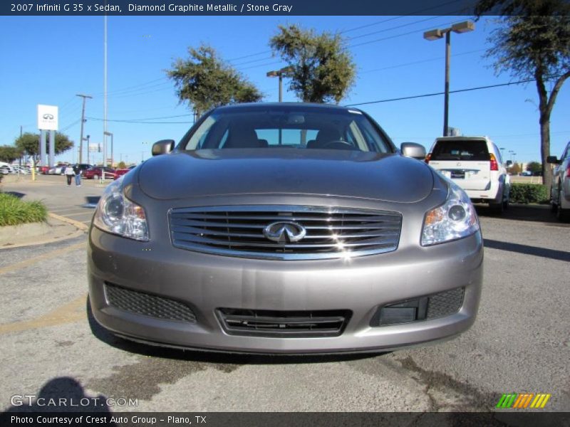 Diamond Graphite Metallic / Stone Gray 2007 Infiniti G 35 x Sedan