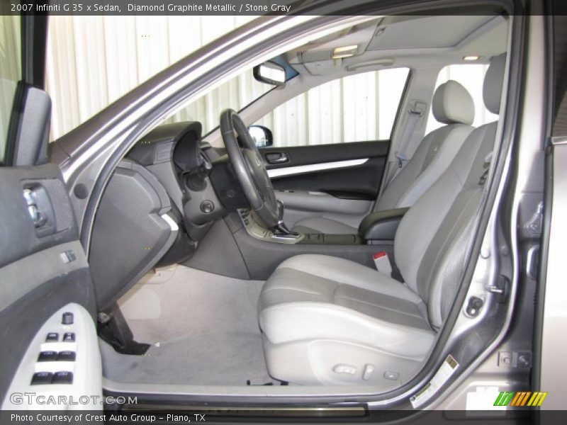 Diamond Graphite Metallic / Stone Gray 2007 Infiniti G 35 x Sedan