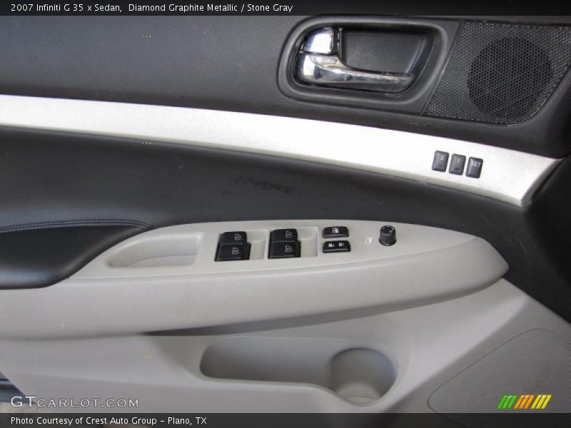 Diamond Graphite Metallic / Stone Gray 2007 Infiniti G 35 x Sedan