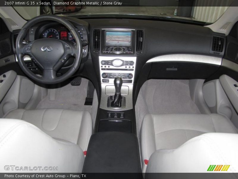Diamond Graphite Metallic / Stone Gray 2007 Infiniti G 35 x Sedan