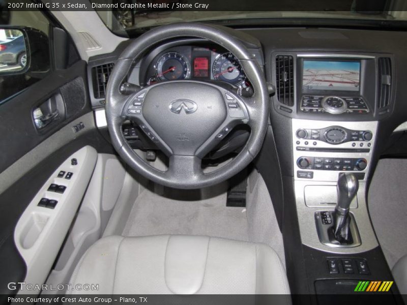 Diamond Graphite Metallic / Stone Gray 2007 Infiniti G 35 x Sedan