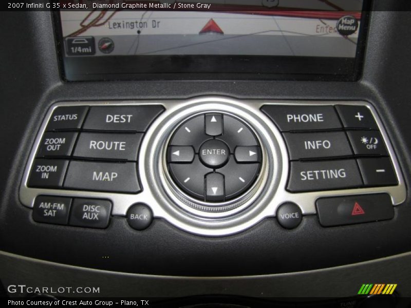Diamond Graphite Metallic / Stone Gray 2007 Infiniti G 35 x Sedan