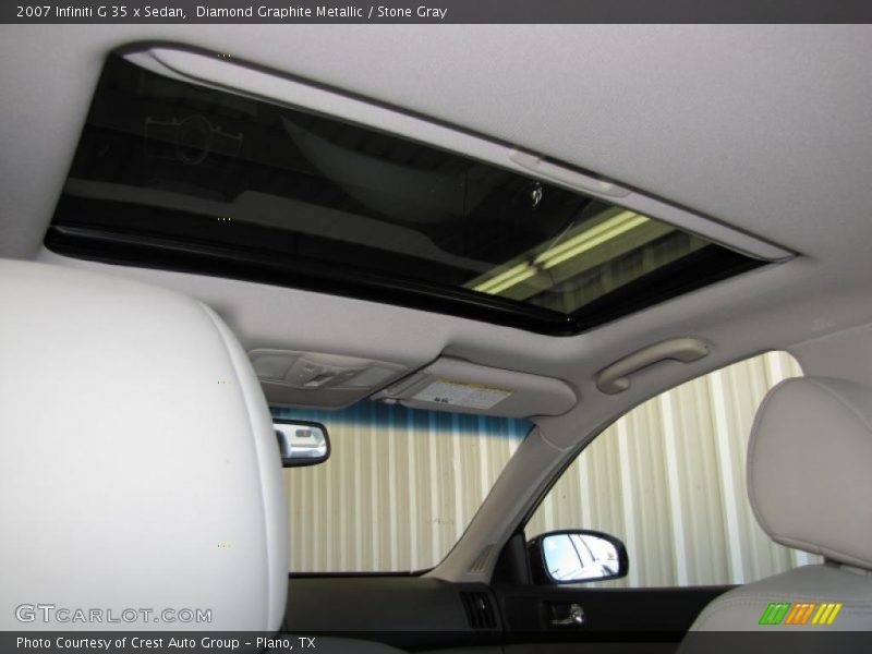 Diamond Graphite Metallic / Stone Gray 2007 Infiniti G 35 x Sedan