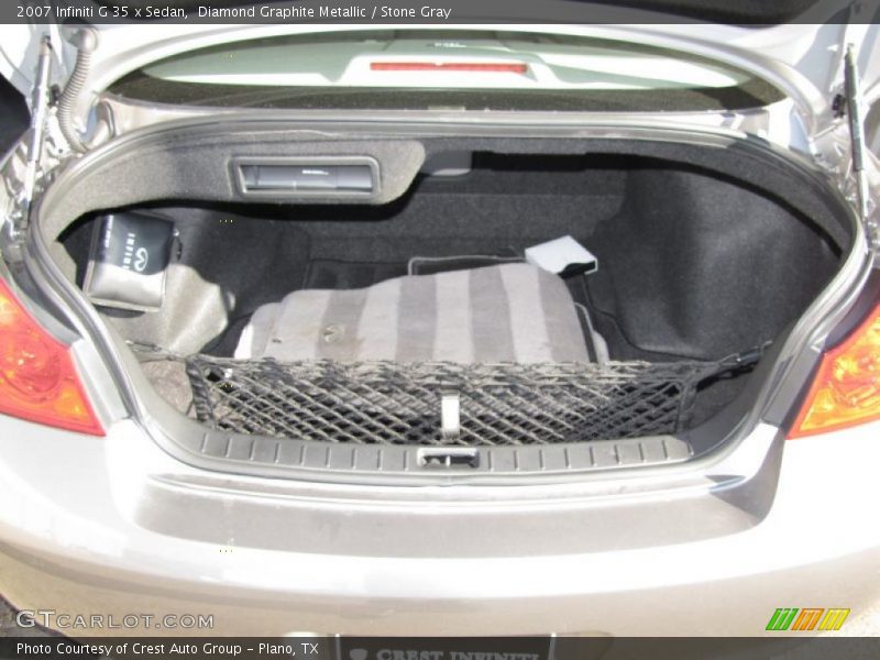 Diamond Graphite Metallic / Stone Gray 2007 Infiniti G 35 x Sedan