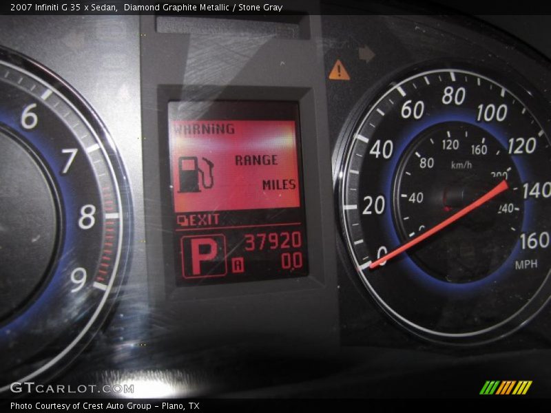 Diamond Graphite Metallic / Stone Gray 2007 Infiniti G 35 x Sedan