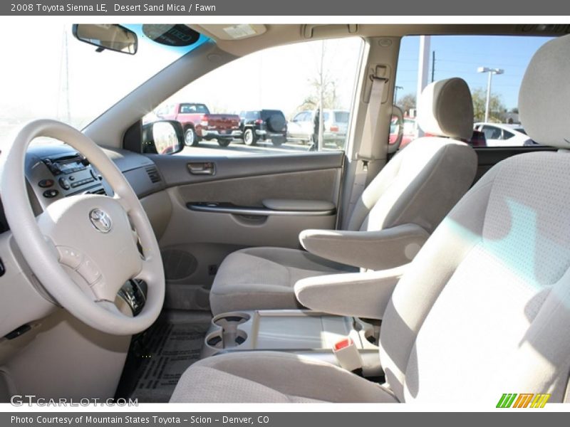 Desert Sand Mica / Fawn 2008 Toyota Sienna LE