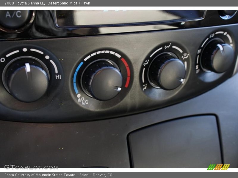 Desert Sand Mica / Fawn 2008 Toyota Sienna LE