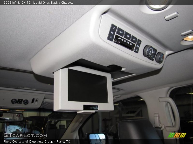 Liquid Onyx Black / Charcoal 2008 Infiniti QX 56
