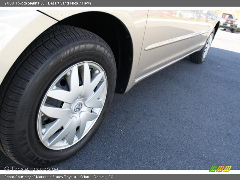 Desert Sand Mica / Fawn 2008 Toyota Sienna LE