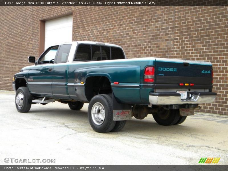 Light Driftwood Metallic / Gray 1997 Dodge Ram 3500 Laramie Extended Cab 4x4 Dually