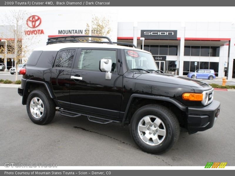 Black Diamond / Dark Charcoal 2009 Toyota FJ Cruiser 4WD