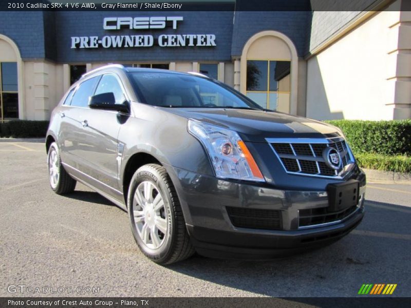 Gray Flannel / Shale/Ebony 2010 Cadillac SRX 4 V6 AWD