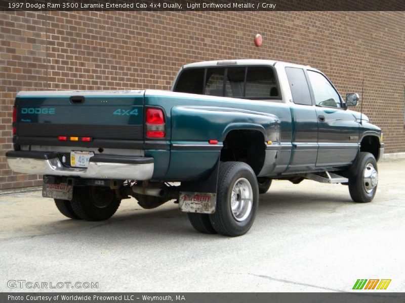 Light Driftwood Metallic / Gray 1997 Dodge Ram 3500 Laramie Extended Cab 4x4 Dually