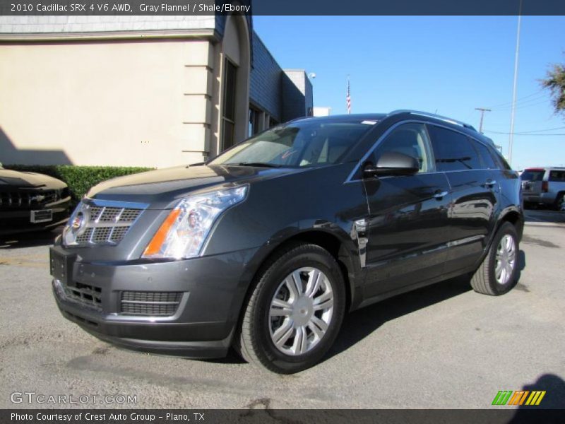 Gray Flannel / Shale/Ebony 2010 Cadillac SRX 4 V6 AWD