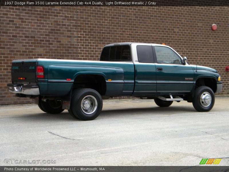 Light Driftwood Metallic / Gray 1997 Dodge Ram 3500 Laramie Extended Cab 4x4 Dually