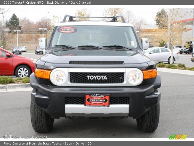 Black Diamond / Dark Charcoal 2009 Toyota FJ Cruiser 4WD