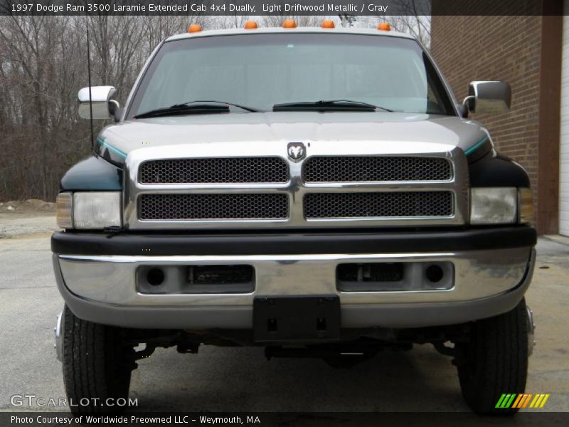 Light Driftwood Metallic / Gray 1997 Dodge Ram 3500 Laramie Extended Cab 4x4 Dually