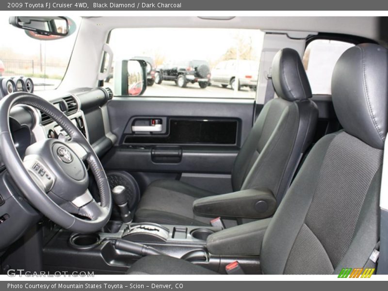  2009 FJ Cruiser 4WD Dark Charcoal Interior