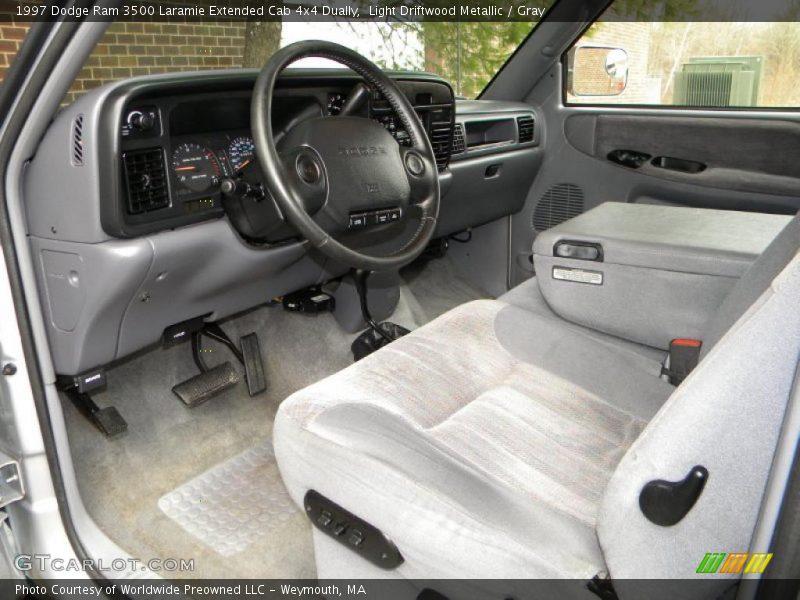 Dashboard of 1997 Ram 3500 Laramie Extended Cab 4x4 Dually
