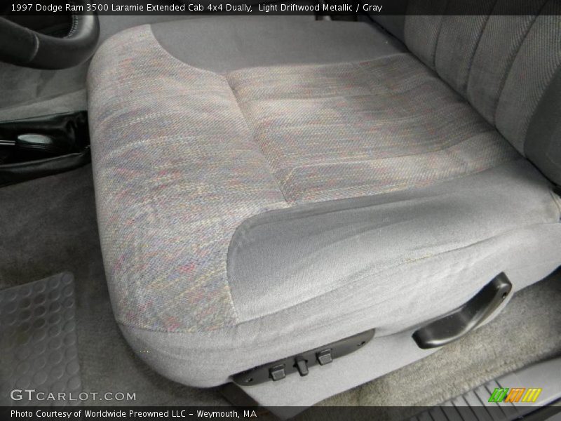 Light Driftwood Metallic / Gray 1997 Dodge Ram 3500 Laramie Extended Cab 4x4 Dually