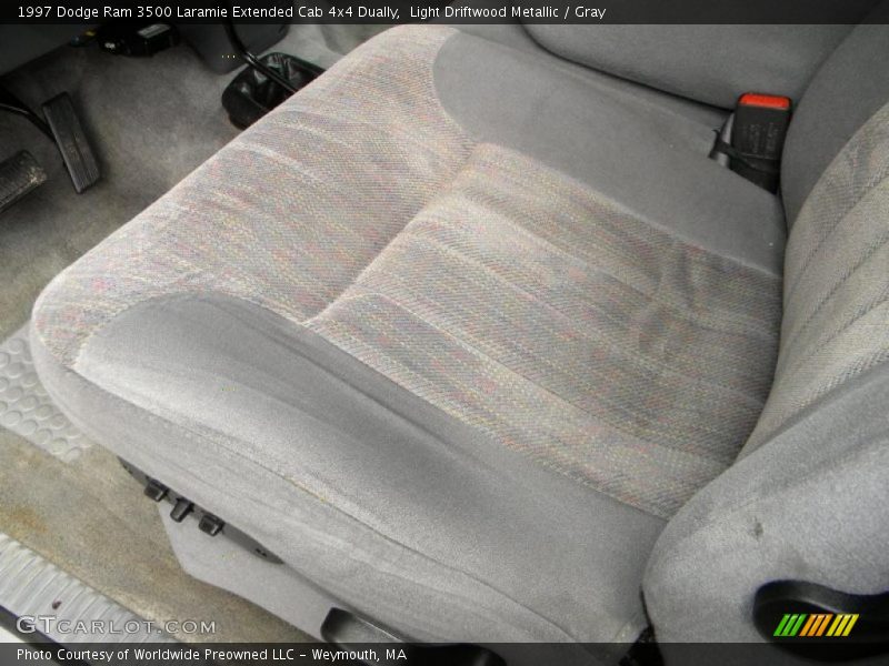Light Driftwood Metallic / Gray 1997 Dodge Ram 3500 Laramie Extended Cab 4x4 Dually