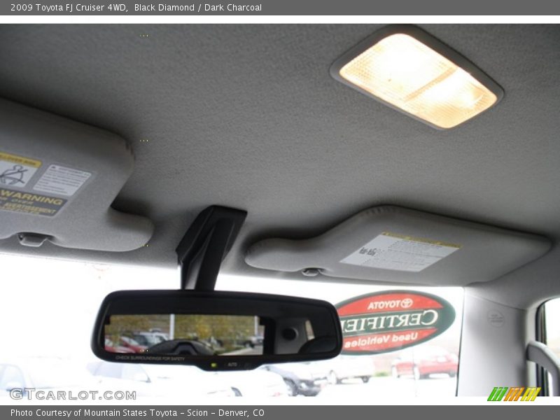 Black Diamond / Dark Charcoal 2009 Toyota FJ Cruiser 4WD