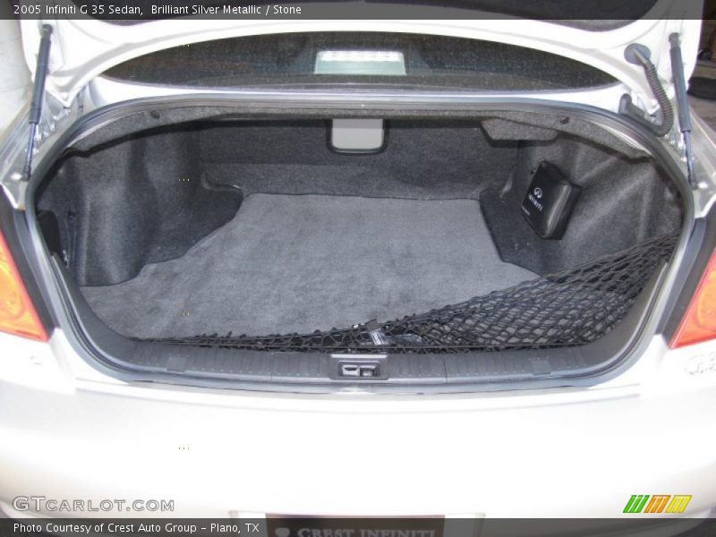 Brilliant Silver Metallic / Stone 2005 Infiniti G 35 Sedan