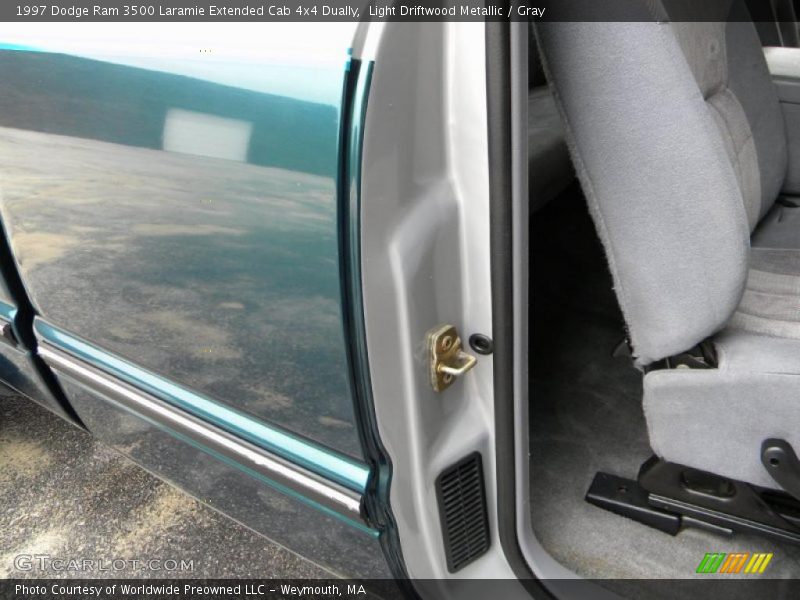 Light Driftwood Metallic / Gray 1997 Dodge Ram 3500 Laramie Extended Cab 4x4 Dually