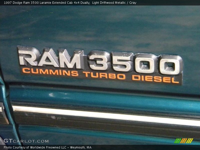  1997 Ram 3500 Laramie Extended Cab 4x4 Dually Logo