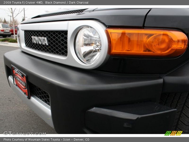 Black Diamond / Dark Charcoal 2009 Toyota FJ Cruiser 4WD