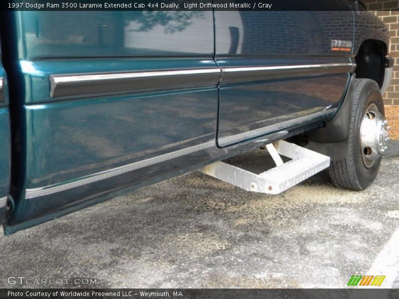 Light Driftwood Metallic / Gray 1997 Dodge Ram 3500 Laramie Extended Cab 4x4 Dually