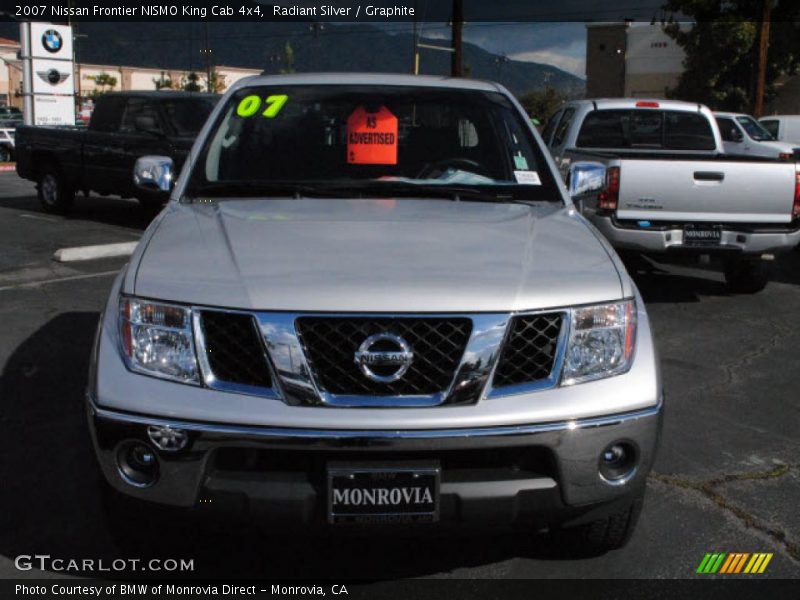 Radiant Silver / Graphite 2007 Nissan Frontier NISMO King Cab 4x4