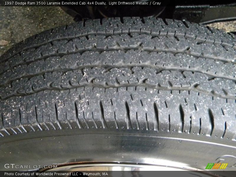 Light Driftwood Metallic / Gray 1997 Dodge Ram 3500 Laramie Extended Cab 4x4 Dually