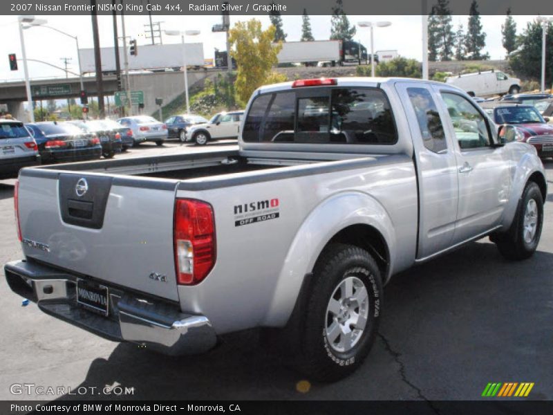 Radiant Silver / Graphite 2007 Nissan Frontier NISMO King Cab 4x4