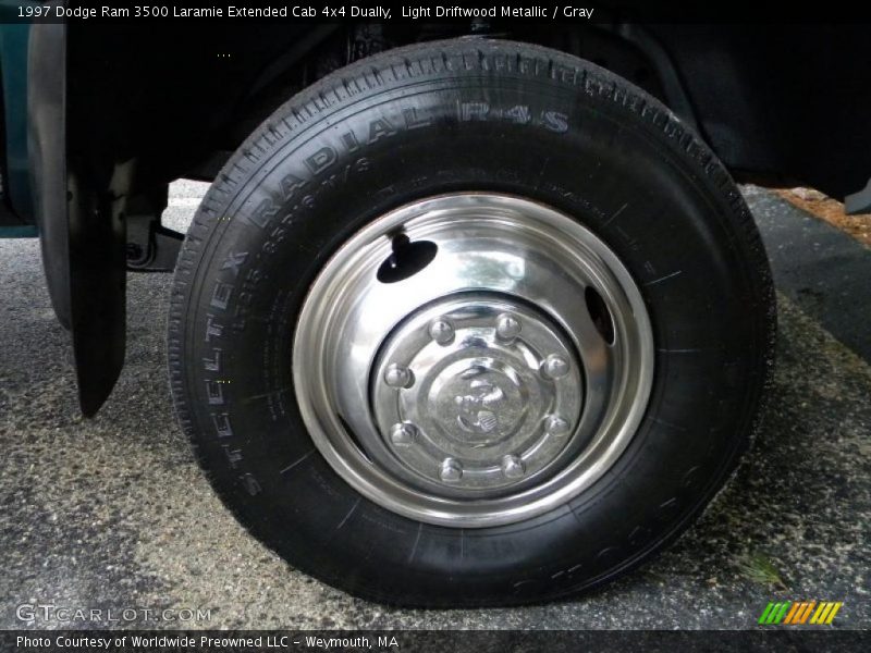 Light Driftwood Metallic / Gray 1997 Dodge Ram 3500 Laramie Extended Cab 4x4 Dually