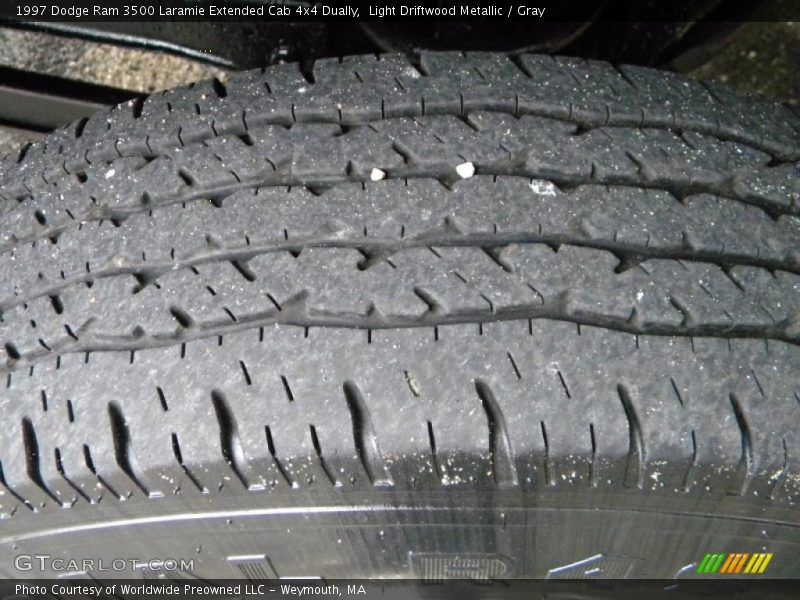 Light Driftwood Metallic / Gray 1997 Dodge Ram 3500 Laramie Extended Cab 4x4 Dually