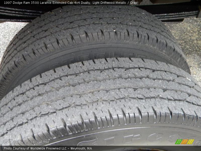 Light Driftwood Metallic / Gray 1997 Dodge Ram 3500 Laramie Extended Cab 4x4 Dually