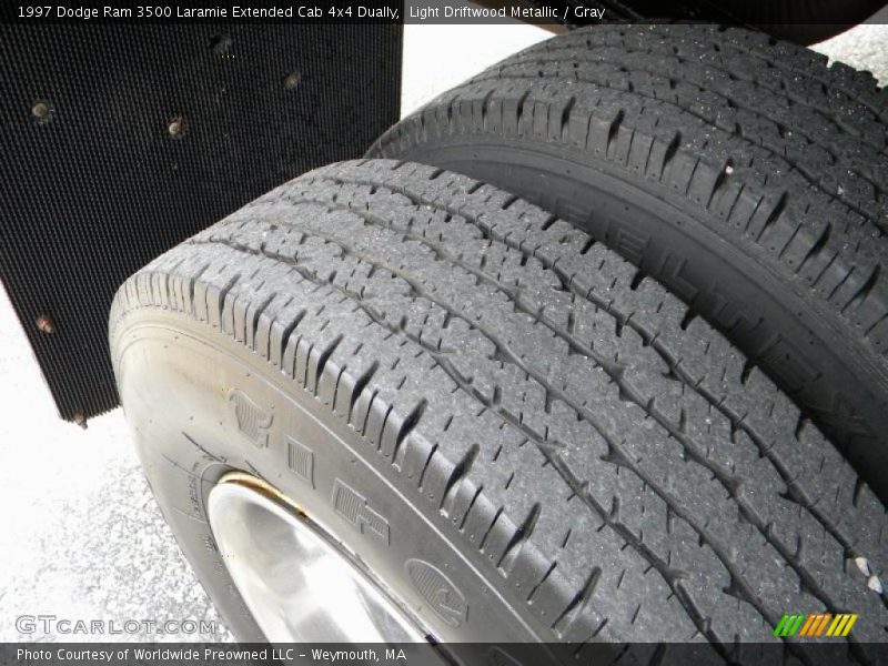 Light Driftwood Metallic / Gray 1997 Dodge Ram 3500 Laramie Extended Cab 4x4 Dually