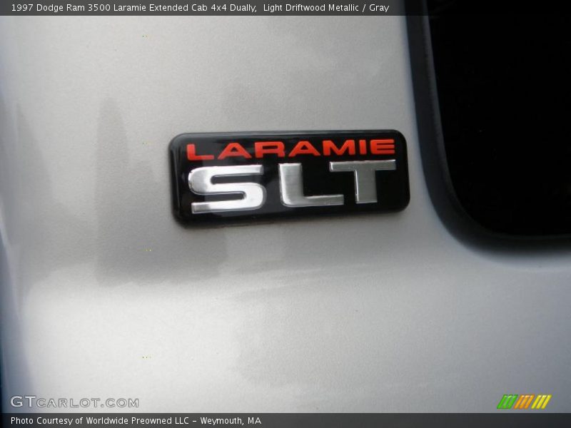  1997 Ram 3500 Laramie Extended Cab 4x4 Dually Logo