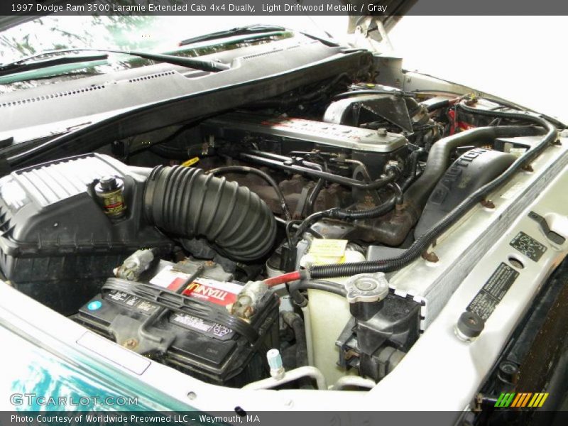  1997 Ram 3500 Laramie Extended Cab 4x4 Dually Engine - 5.9 Liter OHV 12-Valve Cummins Turbo Diesel Inline 6 Cylinder