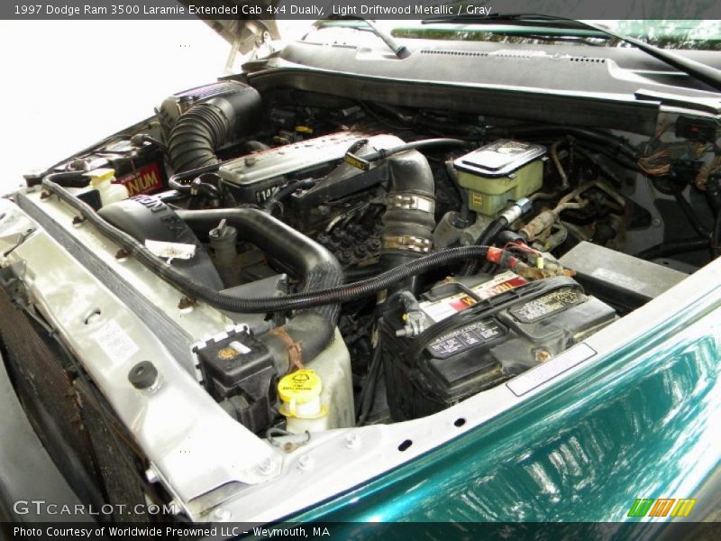  1997 Ram 3500 Laramie Extended Cab 4x4 Dually Engine - 5.9 Liter OHV 12-Valve Cummins Turbo Diesel Inline 6 Cylinder