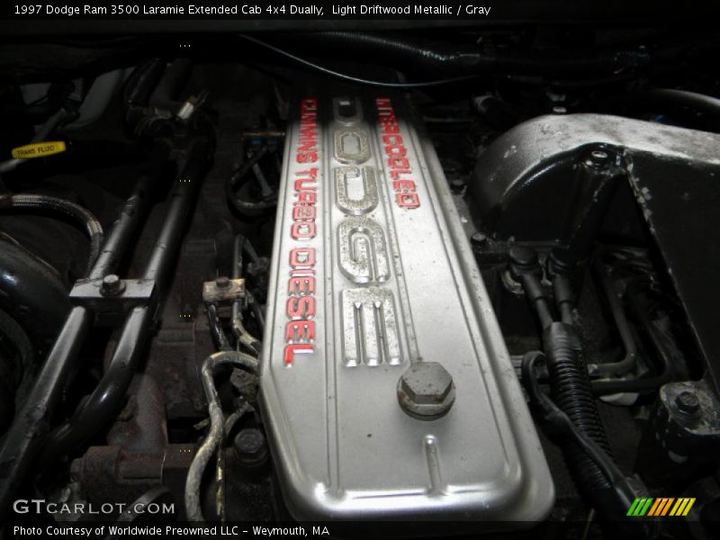  1997 Ram 3500 Laramie Extended Cab 4x4 Dually Engine - 5.9 Liter OHV 12-Valve Cummins Turbo Diesel Inline 6 Cylinder