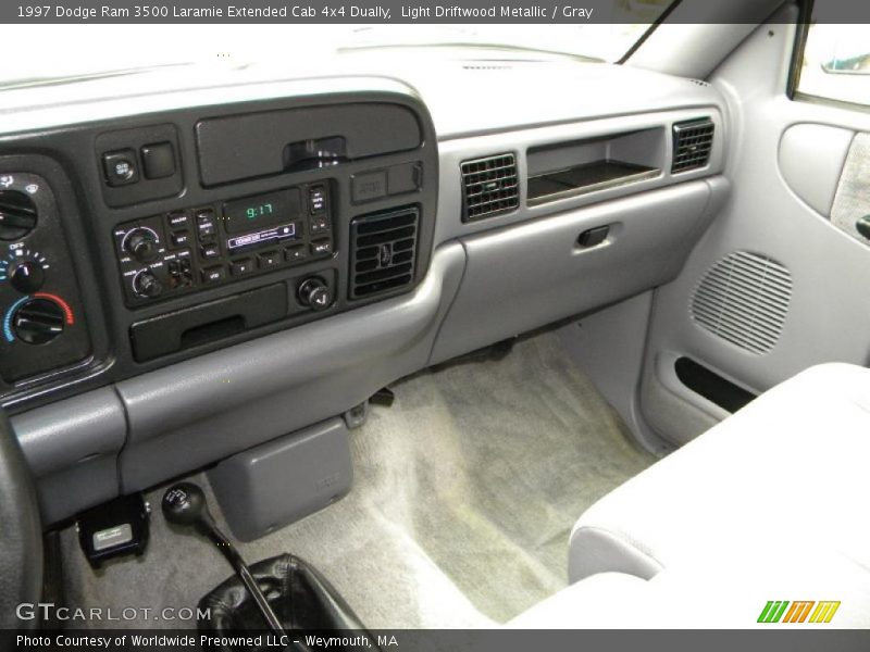 Light Driftwood Metallic / Gray 1997 Dodge Ram 3500 Laramie Extended Cab 4x4 Dually