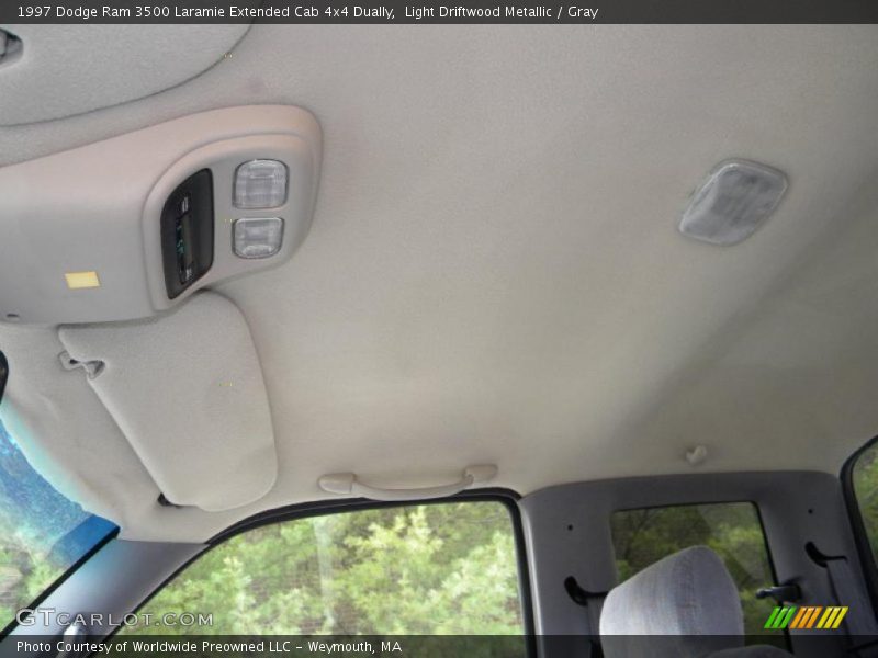 Light Driftwood Metallic / Gray 1997 Dodge Ram 3500 Laramie Extended Cab 4x4 Dually