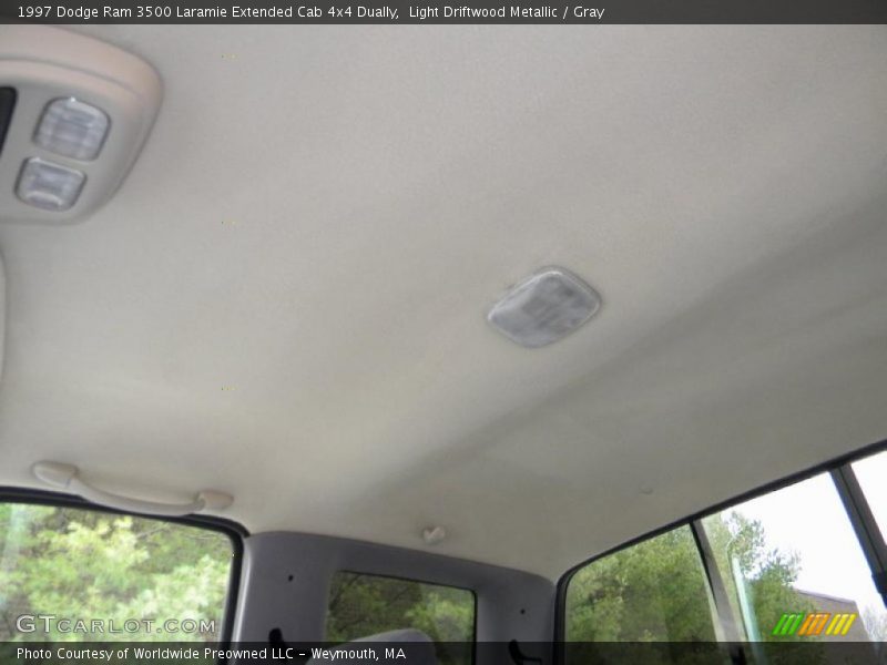 Light Driftwood Metallic / Gray 1997 Dodge Ram 3500 Laramie Extended Cab 4x4 Dually