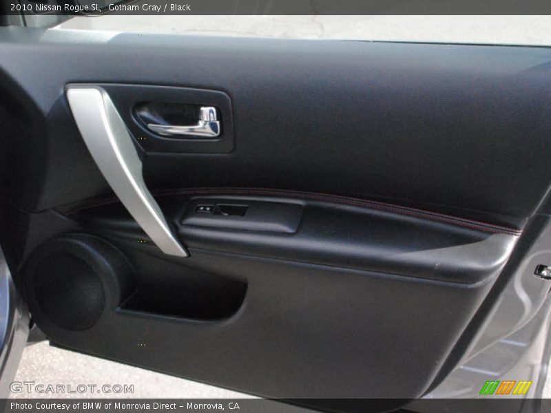 Gotham Gray / Black 2010 Nissan Rogue SL