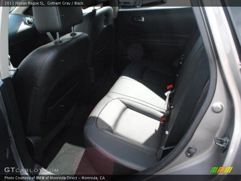 Gotham Gray / Black 2010 Nissan Rogue SL